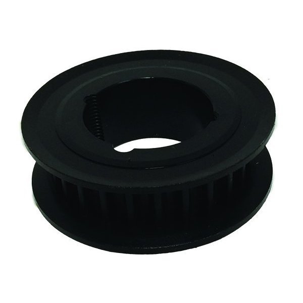 B B Manufacturing 67-8MX12-2012, Timing Pulley, Cast Iron, Black Oxide 67-8MX12-2012